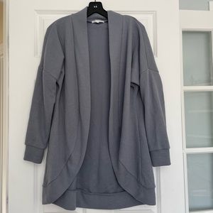 French Connection Cocoon Open Grey Sweater